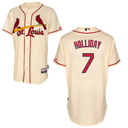 Matt Holliday #7 mlb Jersey-St Louis Cardinals Women's Authentic Alternate Cool Base Baseball Jersey
